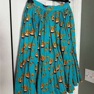 Mary Blair by PUG Cat Skirt size S